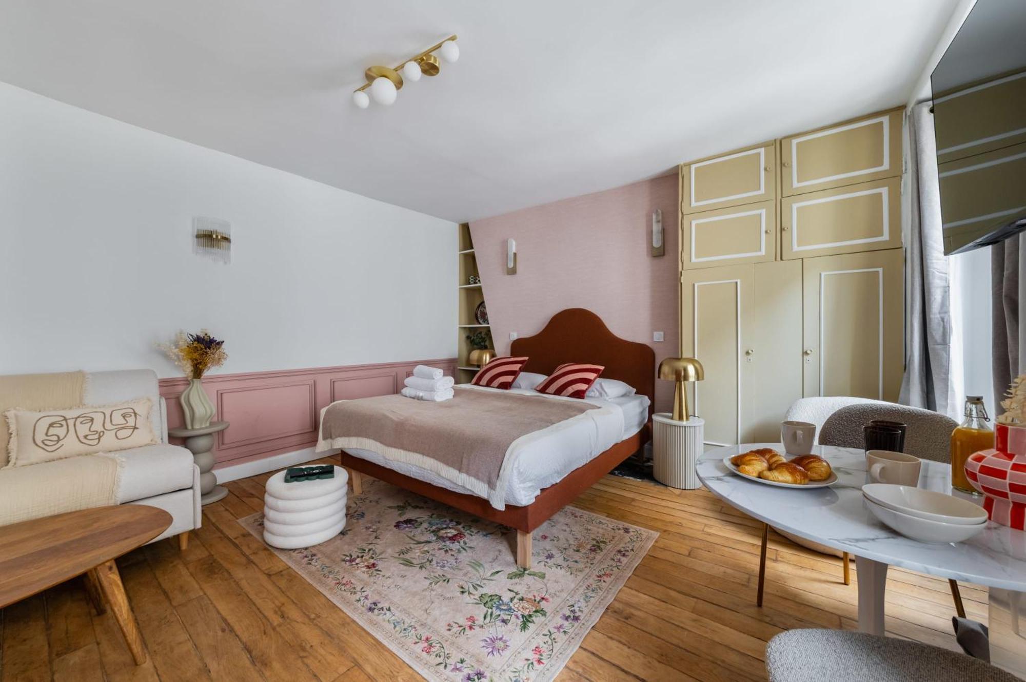 Grand Studio Refait A Neuf Paris 16 - 4P - Flat-Guest Esterno foto