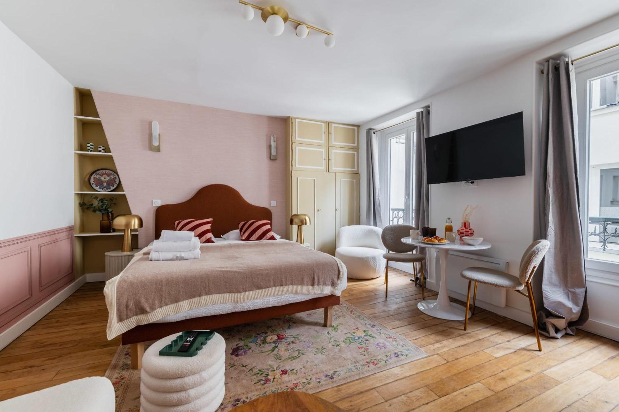 Grand Studio Refait A Neuf Paris 16 - 4P - Flat-Guest Esterno foto